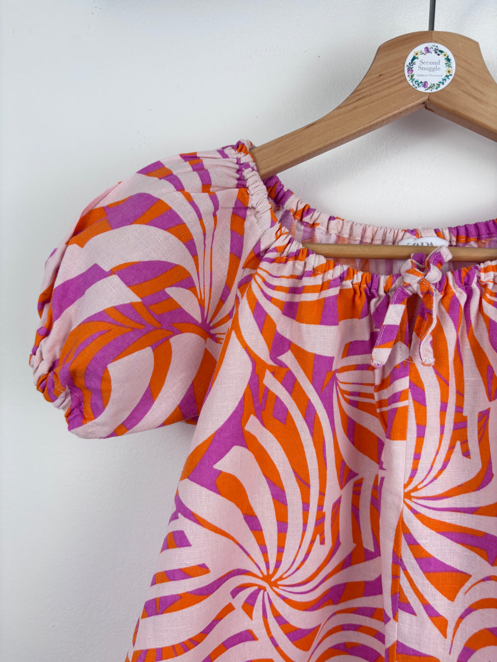 Zara Swirl Playsuit 8 Years-Play Suits-Second Snuggle Preloved