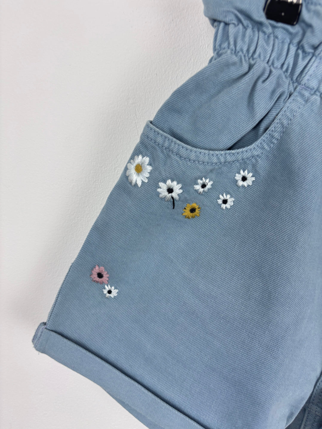 M&S Embroidered Shorts 13–14 Years-Shorts-Second Snuggle Preloved