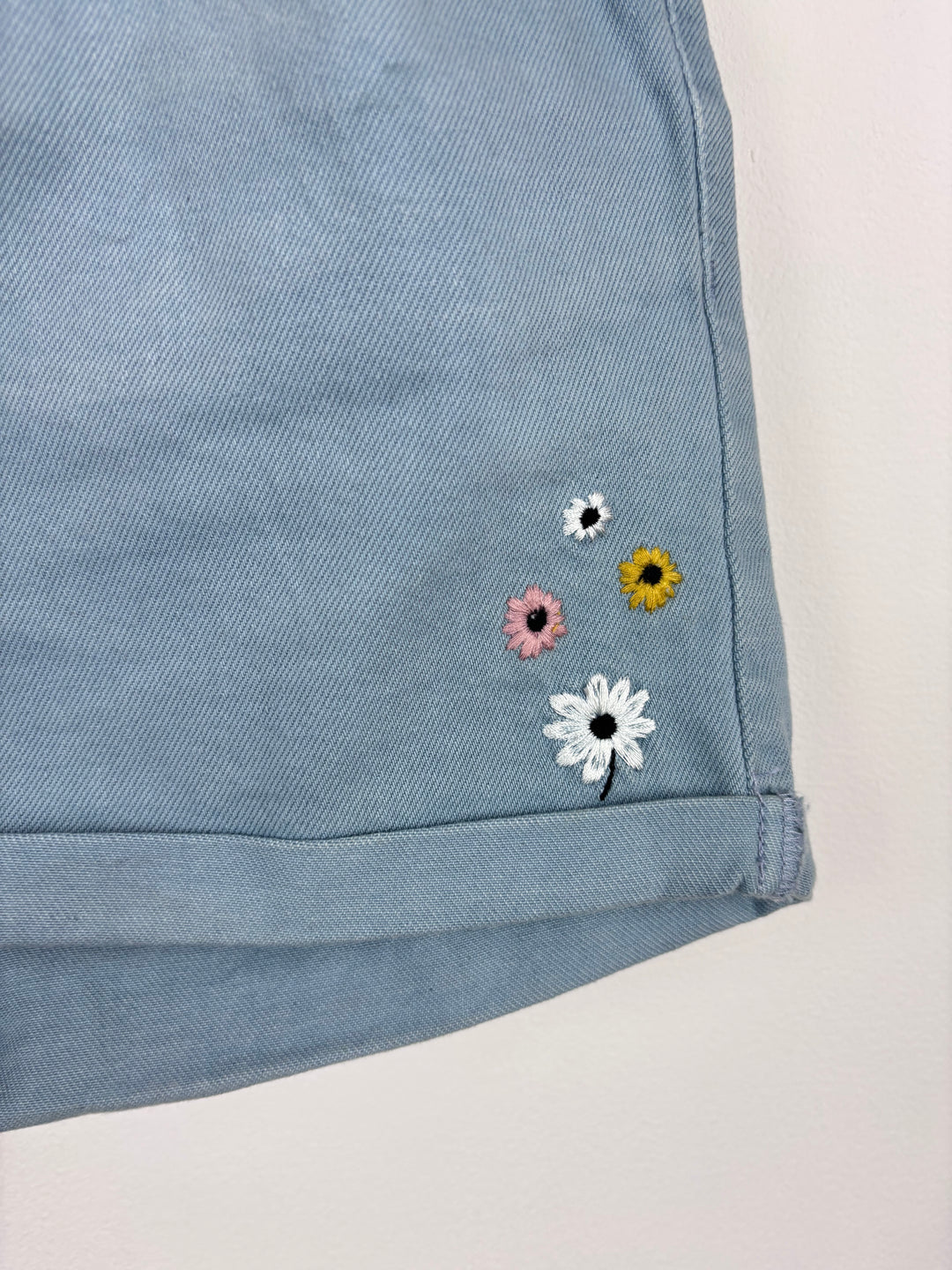 M&S Embroidered Shorts 13–14 Years-Shorts-Second Snuggle Preloved