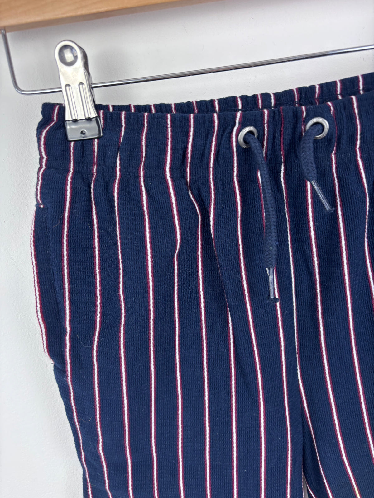 Next Navy Stripe Jersey Shorts 10 Years-Shorts-Second Snuggle Preloved