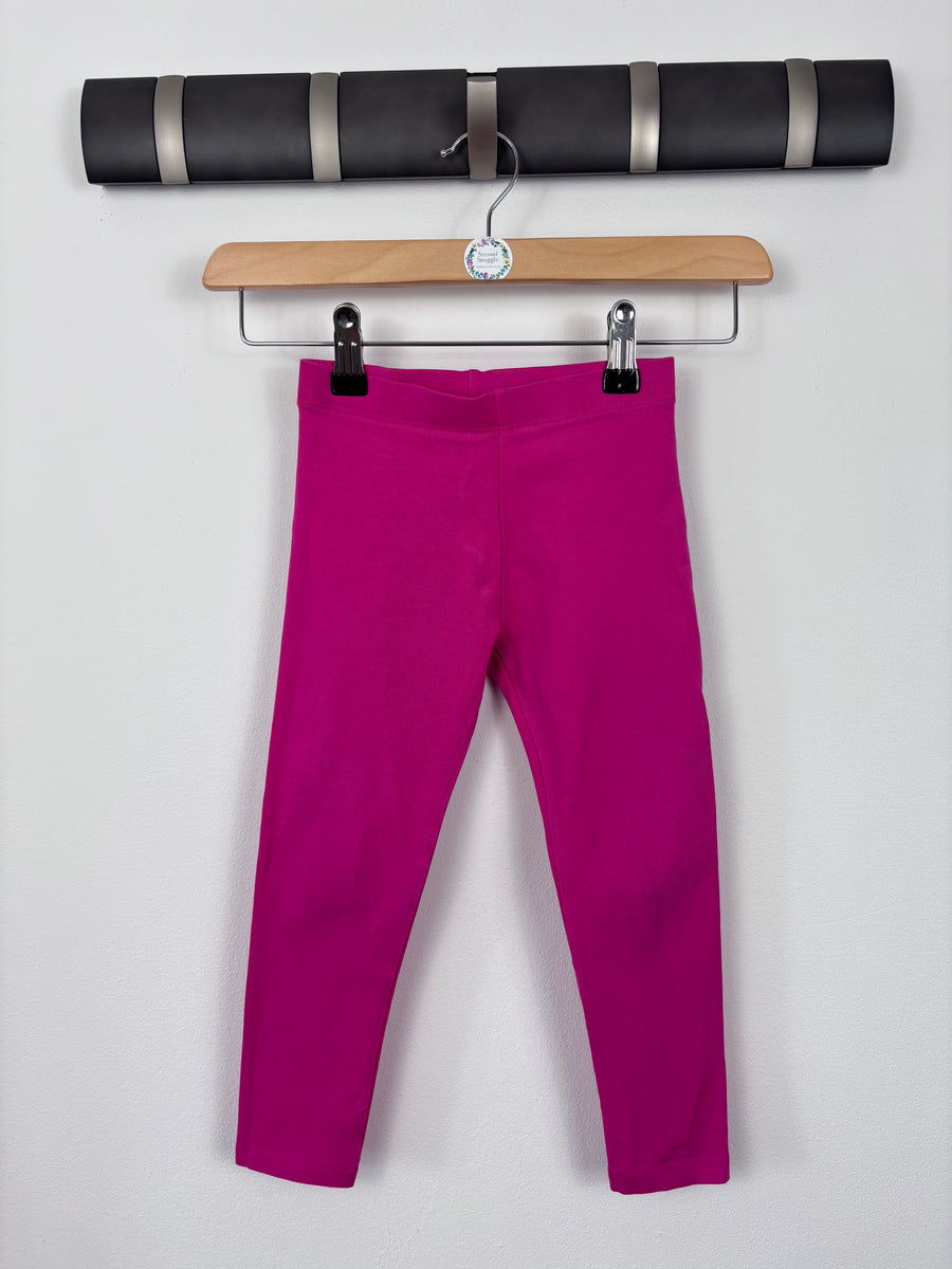 Next Bright Pink Leggings 4 Years-Leggings-Second Snuggle Preloved