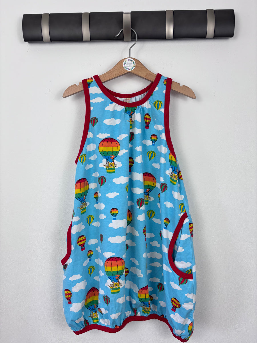 Snoozy Unisex Blue Hot Air Balloon Romper 3-4 Years-Dresses-Second Snuggle Preloved