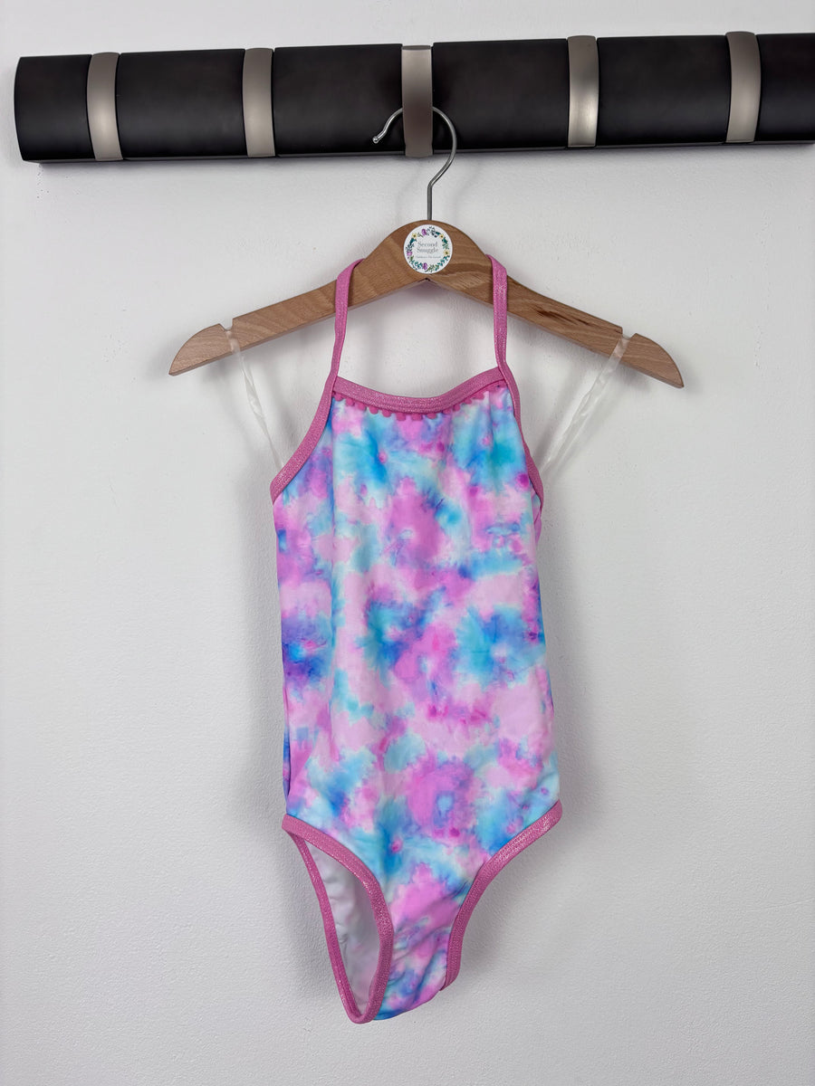 Angels Pink and Blue Tie-Dye Swimsuit Age 3-4 Years-Swimming-Second Snuggle Preloved