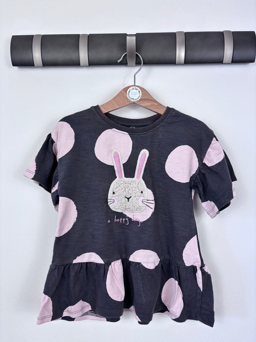 Next Bunny Peplum Top 3-4 Years-Tops-Second Snuggle Preloved