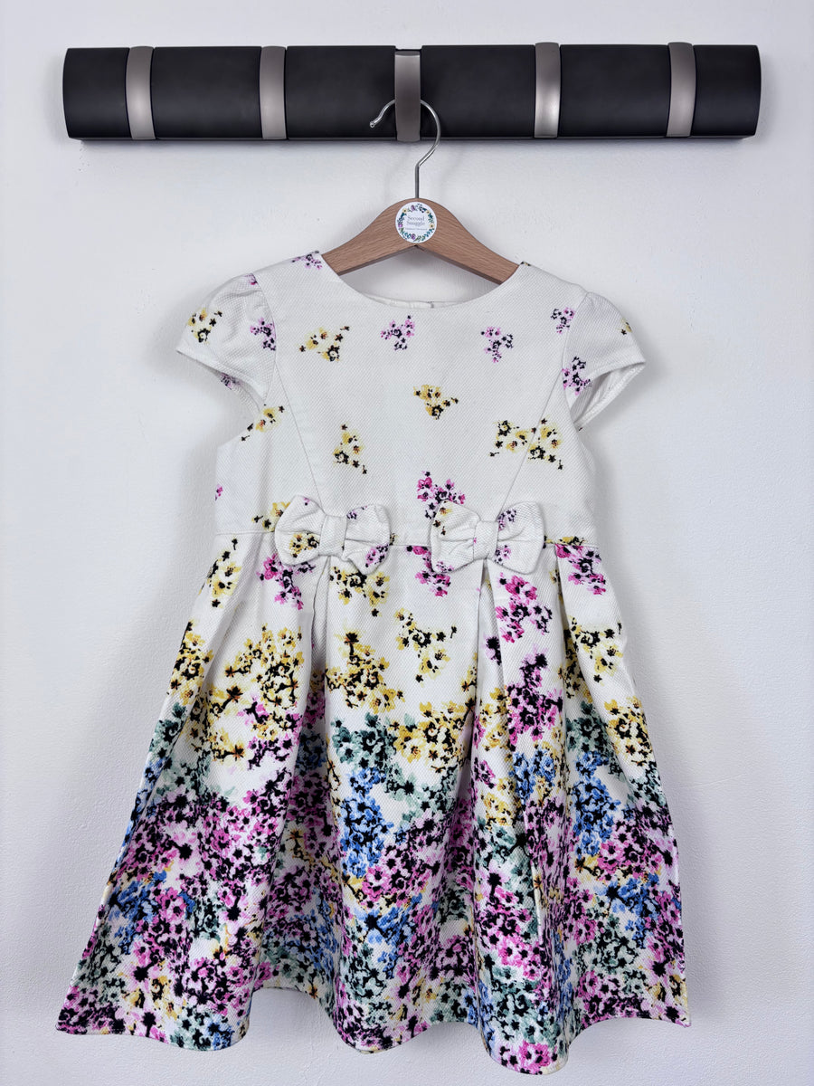 Tu Floral Party Dress 3-4 Years-Dresses-Second Snuggle Preloved