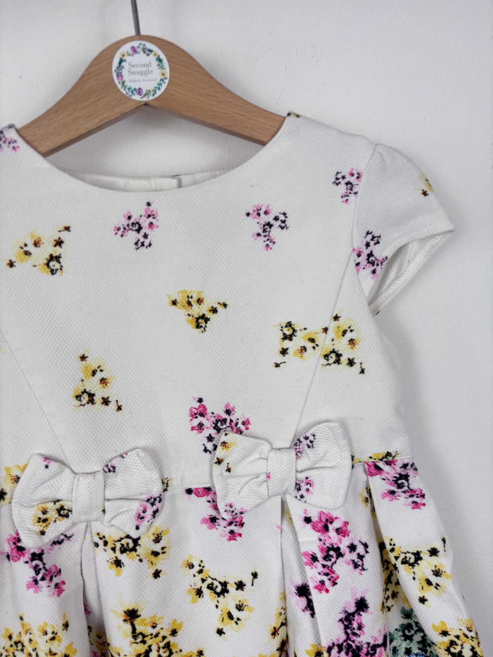 Tu Floral Party Dress 3-4 Years-Dresses-Second Snuggle Preloved