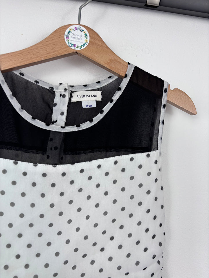 River Island Spot Dress 8 Years-Dresses-Second Snuggle Preloved