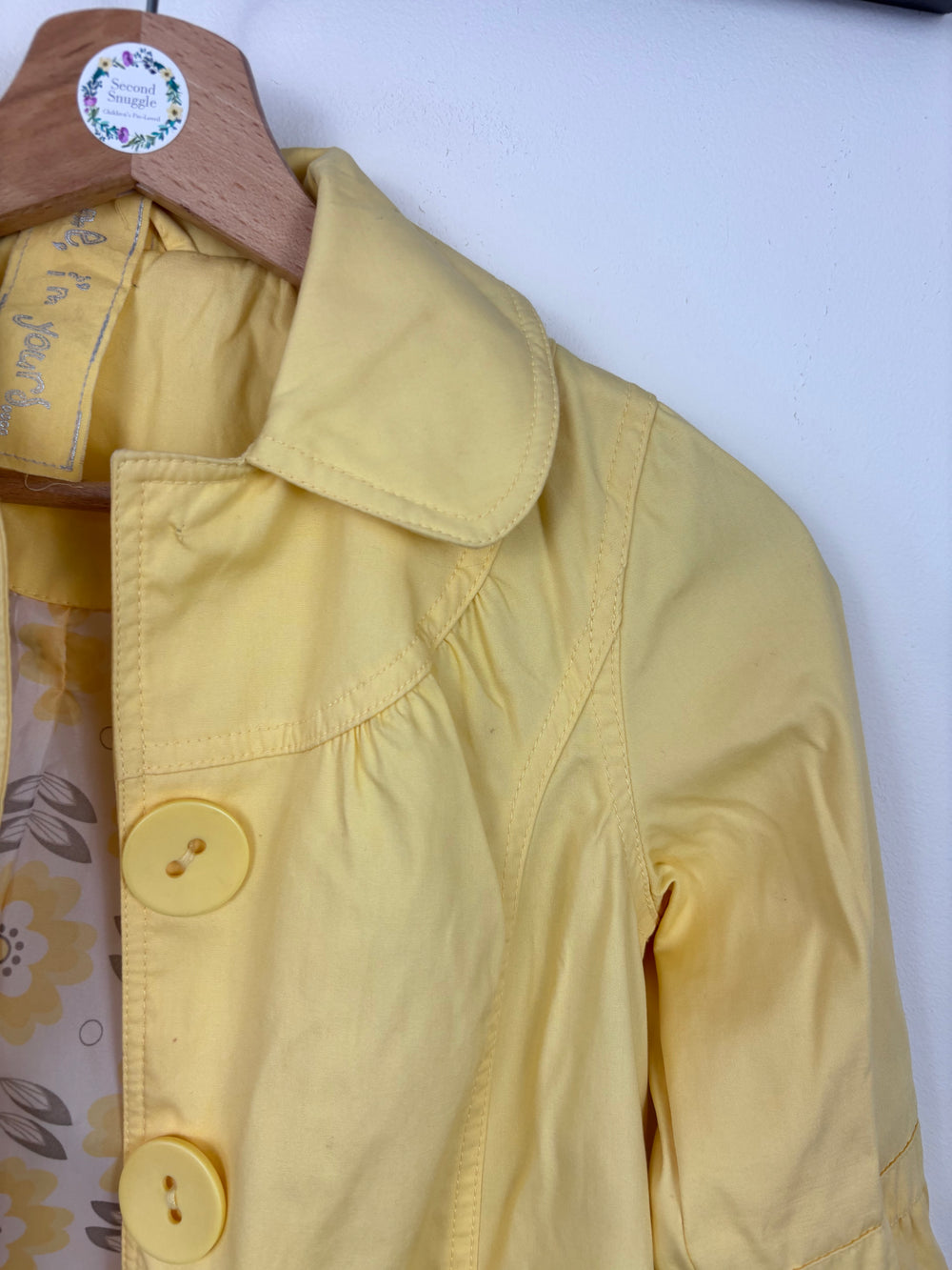 George Yellow Coat 7–8 Years-Coats-Second Snuggle Preloved