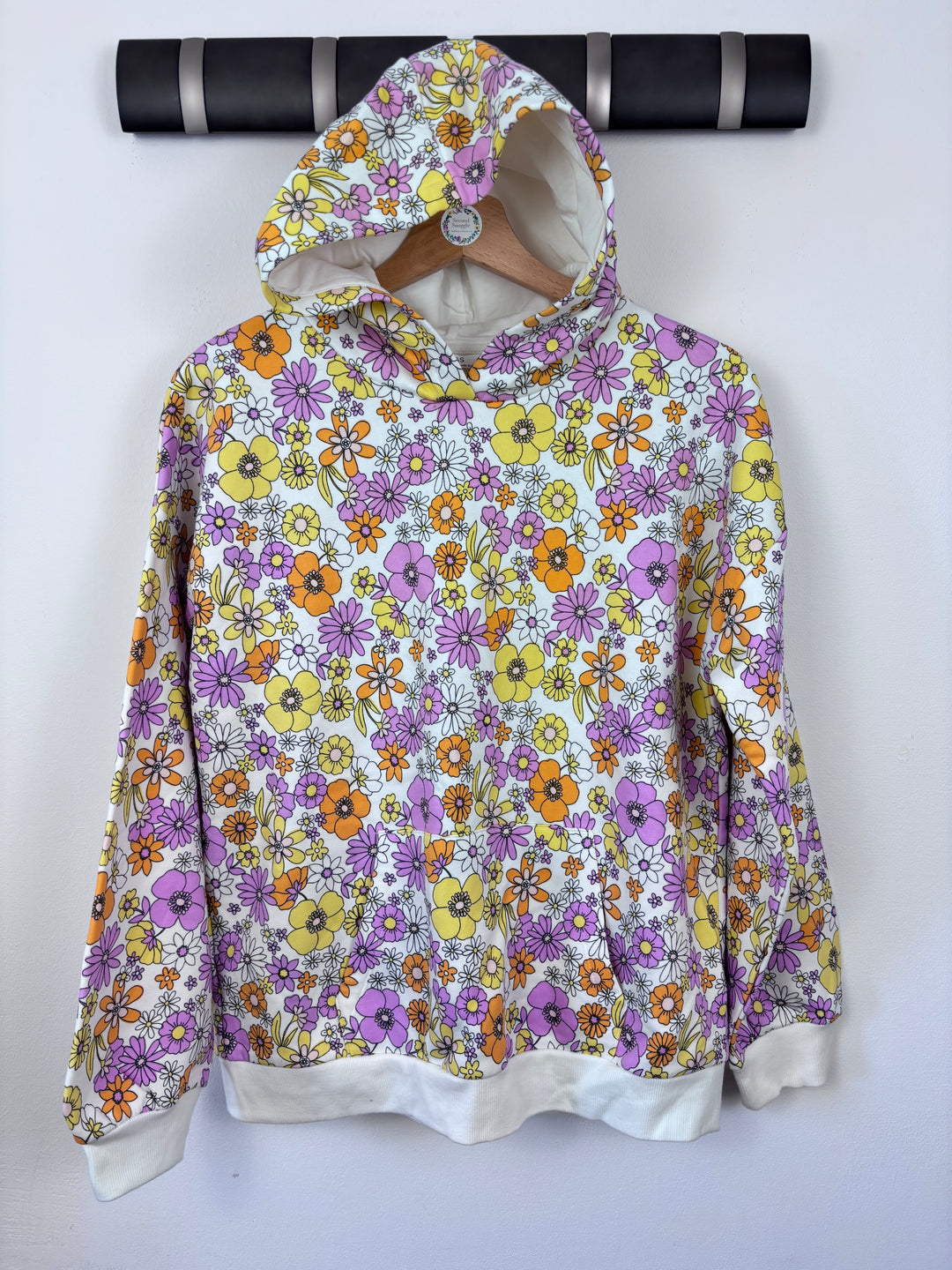 M&S Floral Hoodie 13-14 Years-Hoodies-Second Snuggle Preloved