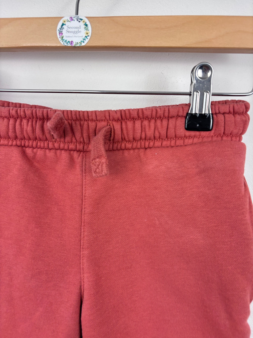 M&S Burgundy Joggers 6-7 Years-Trousers-Second Snuggle Preloved
