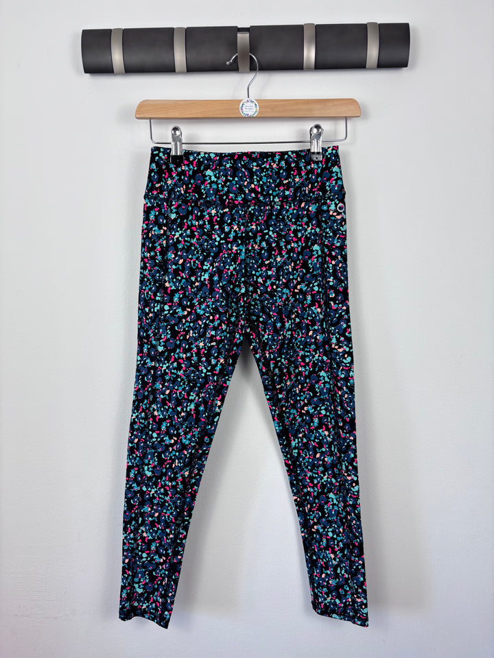 M&S Navy Gym Leggings 11-12 Years-Leggings-Second Snuggle Preloved