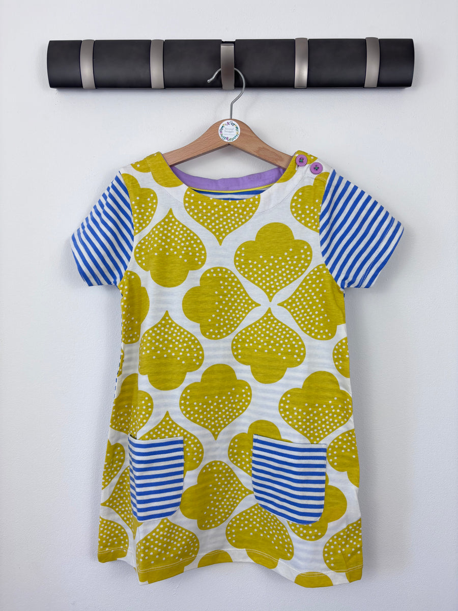 Mini Boden Heart Print Pocket Dress 5-6 Years-Dresses-Second Snuggle Preloved