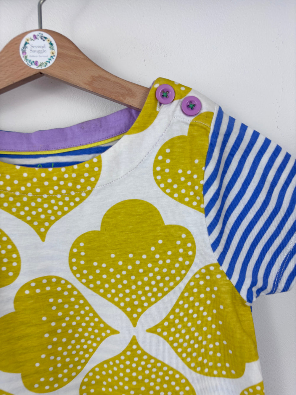 Mini Boden Heart Print Pocket Dress 5-6 Years-Dresses-Second Snuggle Preloved