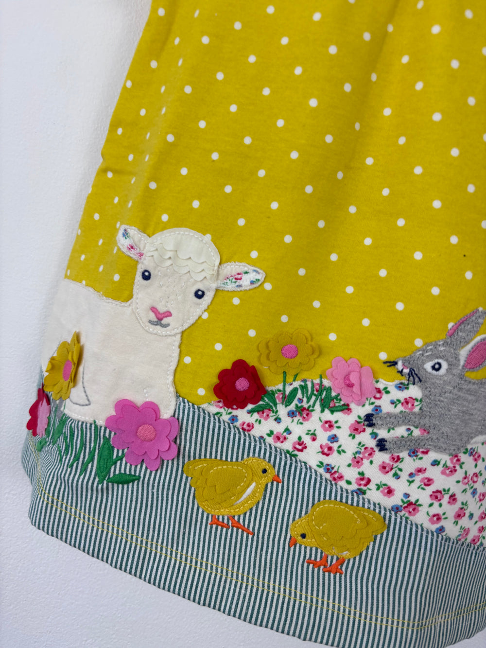 Baby Boden Farmyard Tunic and Floral Leggings Set 3-6 Months-Sets-Second Snuggle Preloved