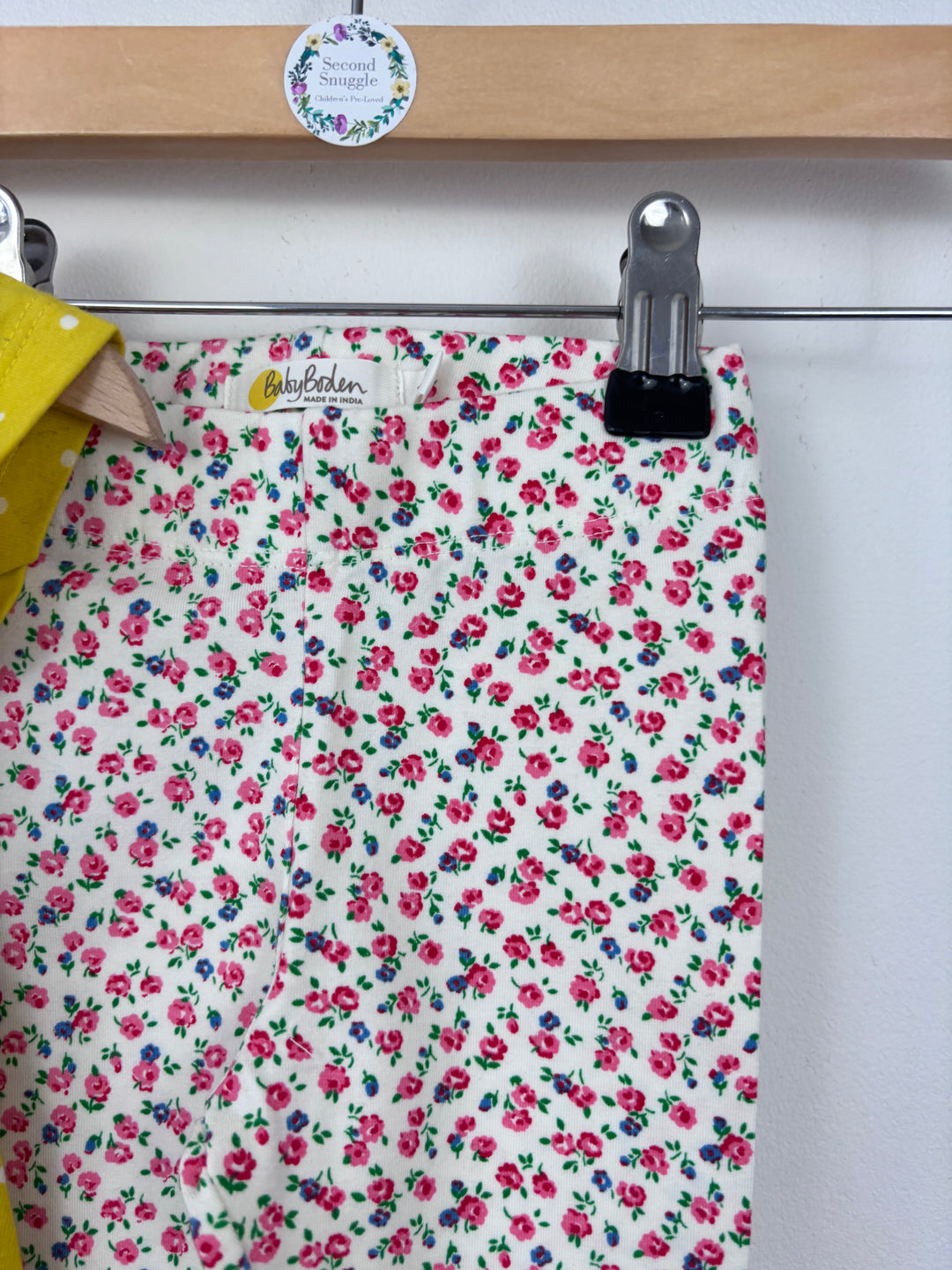Baby Boden Farmyard Tunic and Floral Leggings Set 3-6 Months-Sets-Second Snuggle Preloved