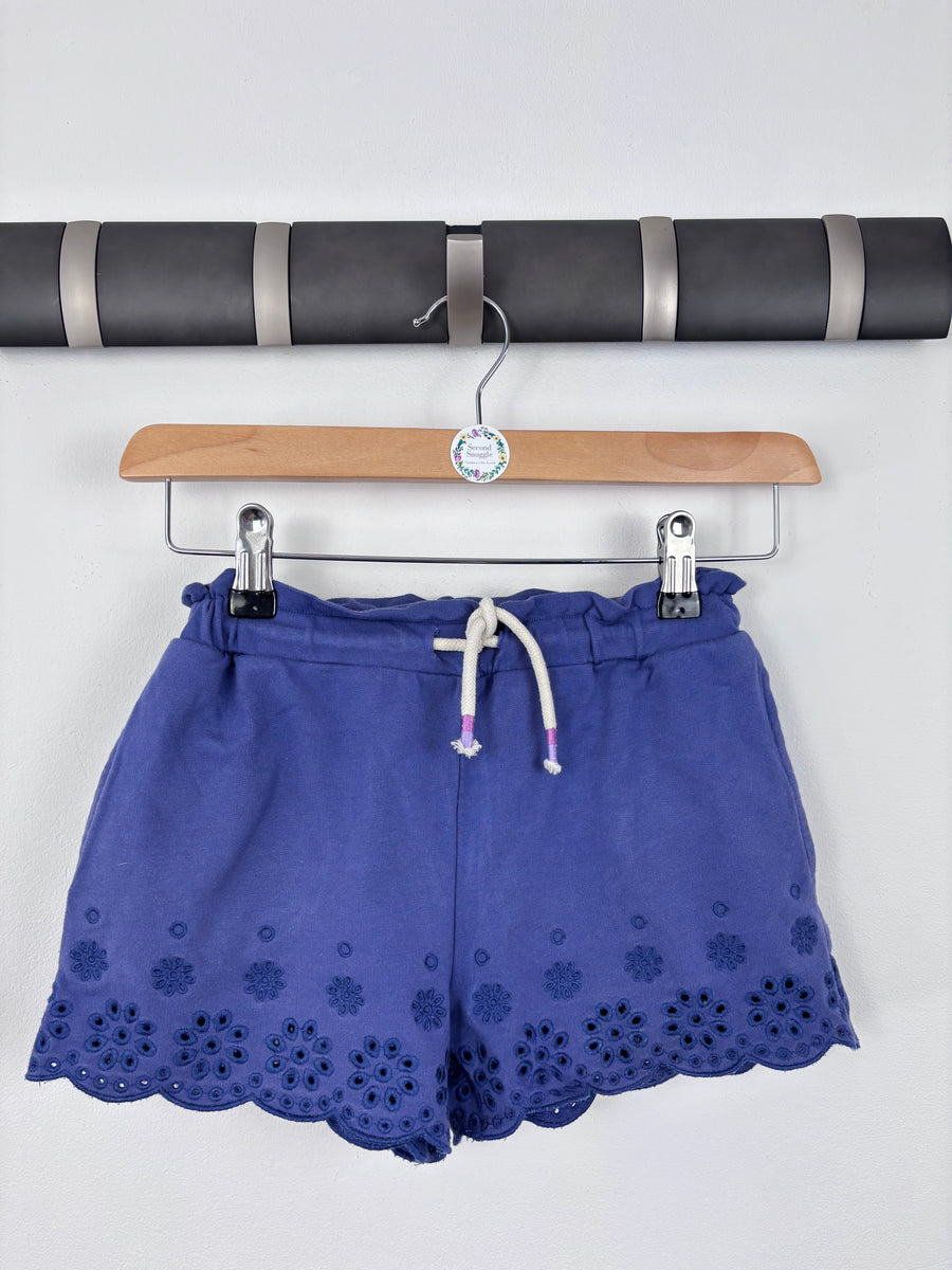 Mini Boden Broderie Shorts 7 Years-Shorts-Second Snuggle Preloved
