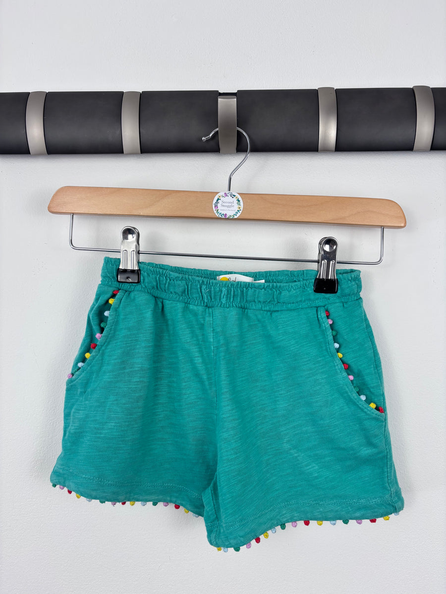 Boden Pom-Pom Trim Shorts 6 Years-Shorts-Second Snuggle Preloved