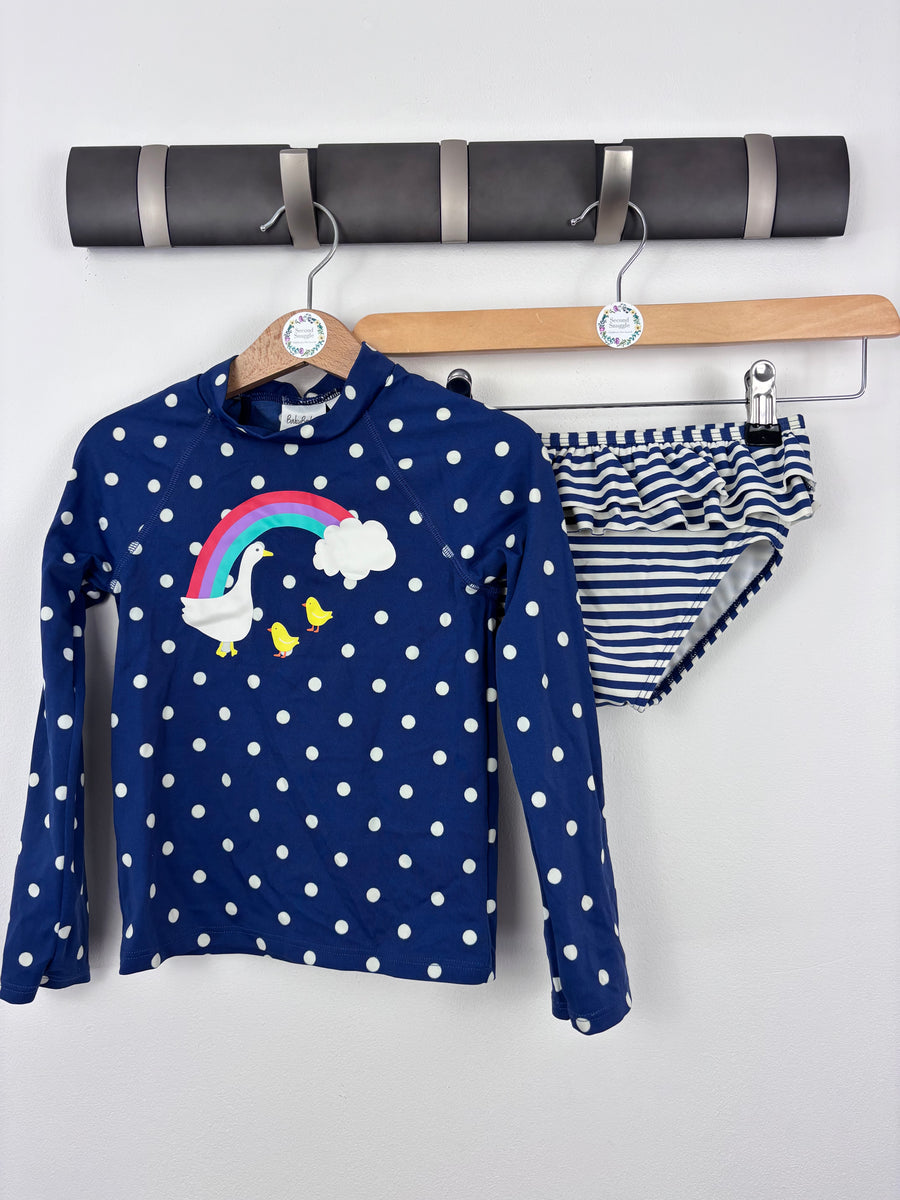 Baby Boden Rainbow Rash Vest Set 3-4 Years-Swimming-Second Snuggle Preloved