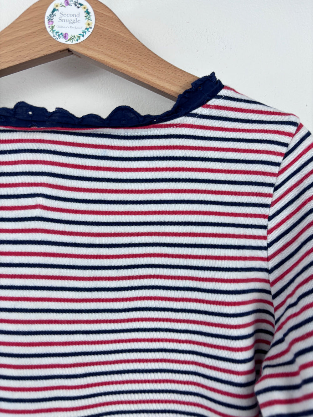 Boden Striped Top 6-7 Years-Tops-Second Snuggle Preloved