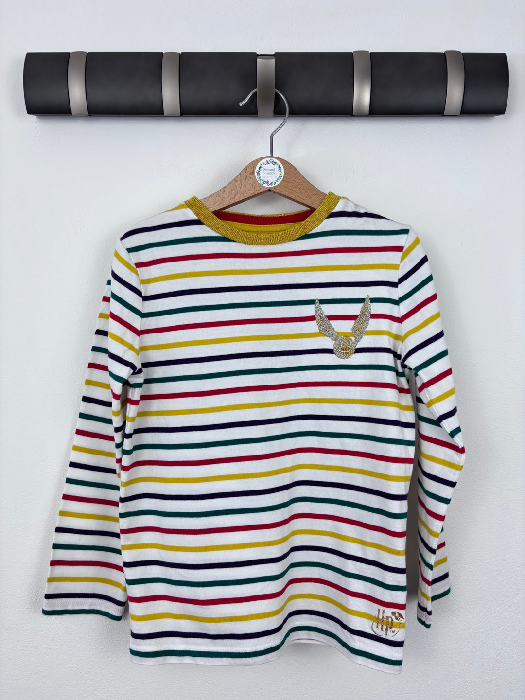 Mini Boden Striped Long Sleeve Top 5-6 Years-Tops-Second Snuggle Preloved
