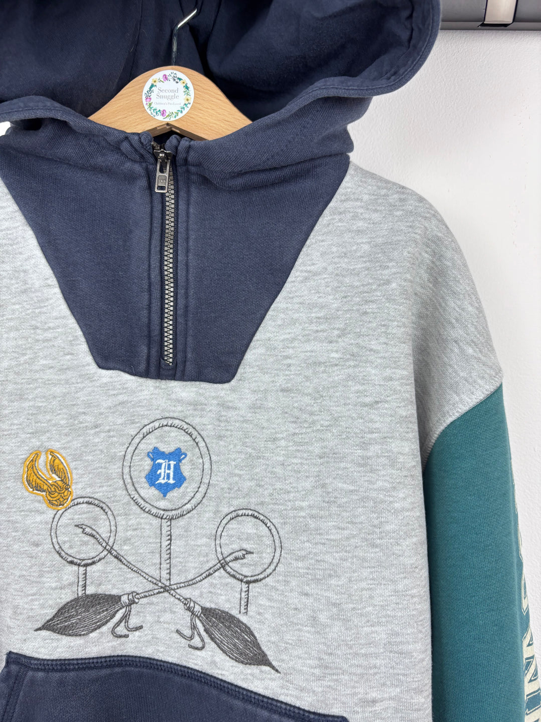 M&S Hogwarts Hoodie 7–8 Years-Hoodies-Second Snuggle Preloved