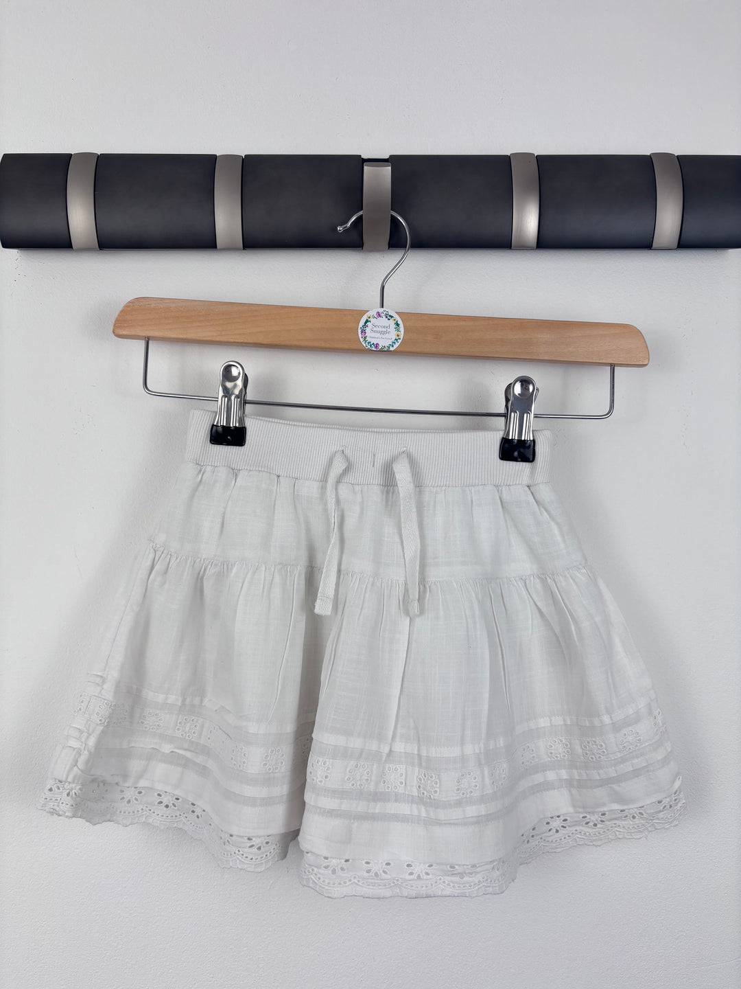 Next White Broderie Cotton Skirt 18–24 Months-Skirts-Second Snuggle Preloved