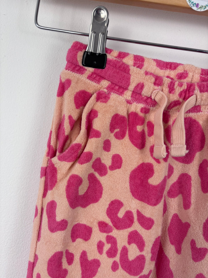 Myleene Klass Pink Leopard Joggers 18-24 Months-Trousers-Second Snuggle Preloved