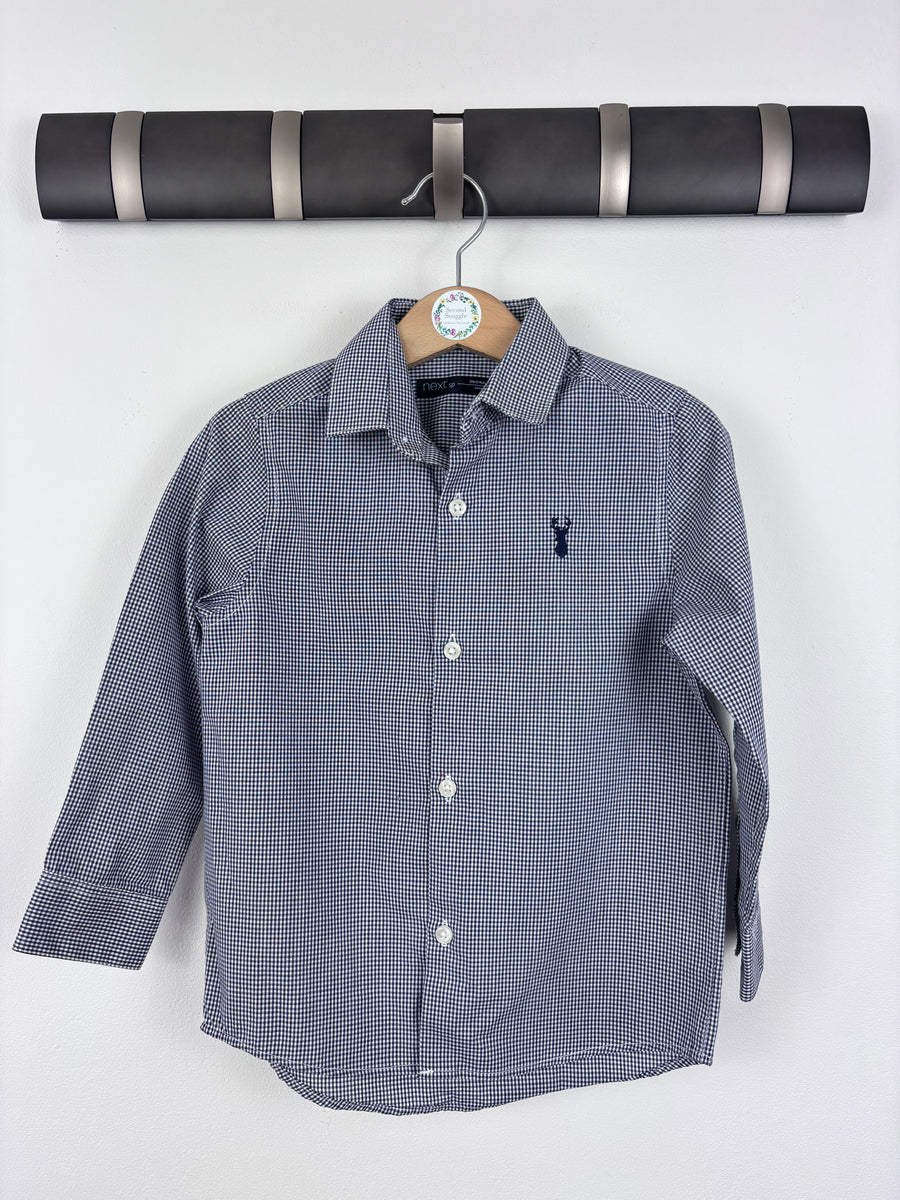 Next Gingham Shirt 4 Years-Shirts-Second Snuggle Preloved