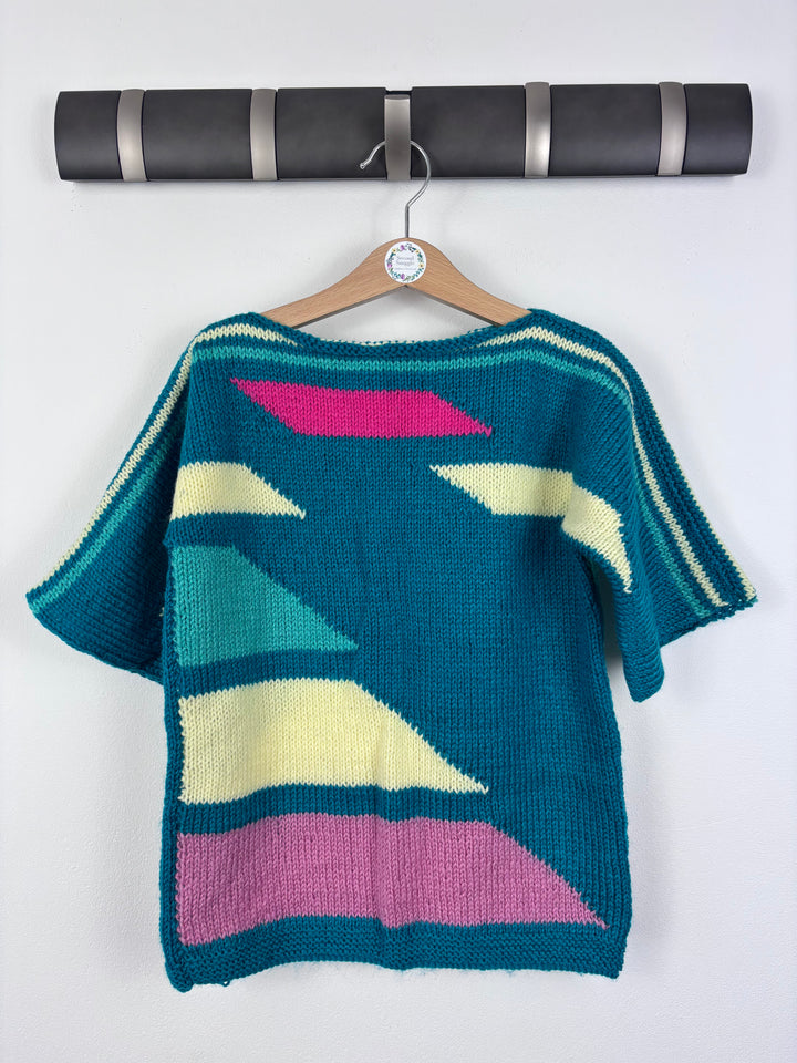Handmade Knitted Top 4-6 Years-Jumpers-Second Snuggle Preloved