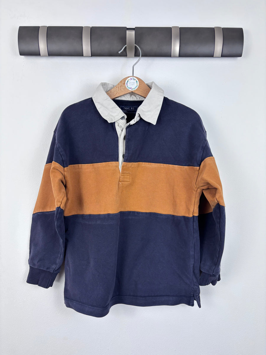 Next Long Sleeve Rugby Top 7 Years-Tops-Second Snuggle Preloved