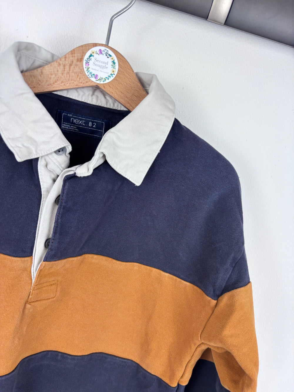 Next Long Sleeve Rugby Top 7 Years-Tops-Second Snuggle Preloved
