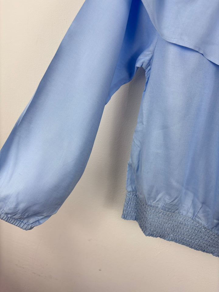 H&M Blue Off Shoulder Top 12-13 Years-Tops-Second Snuggle Preloved