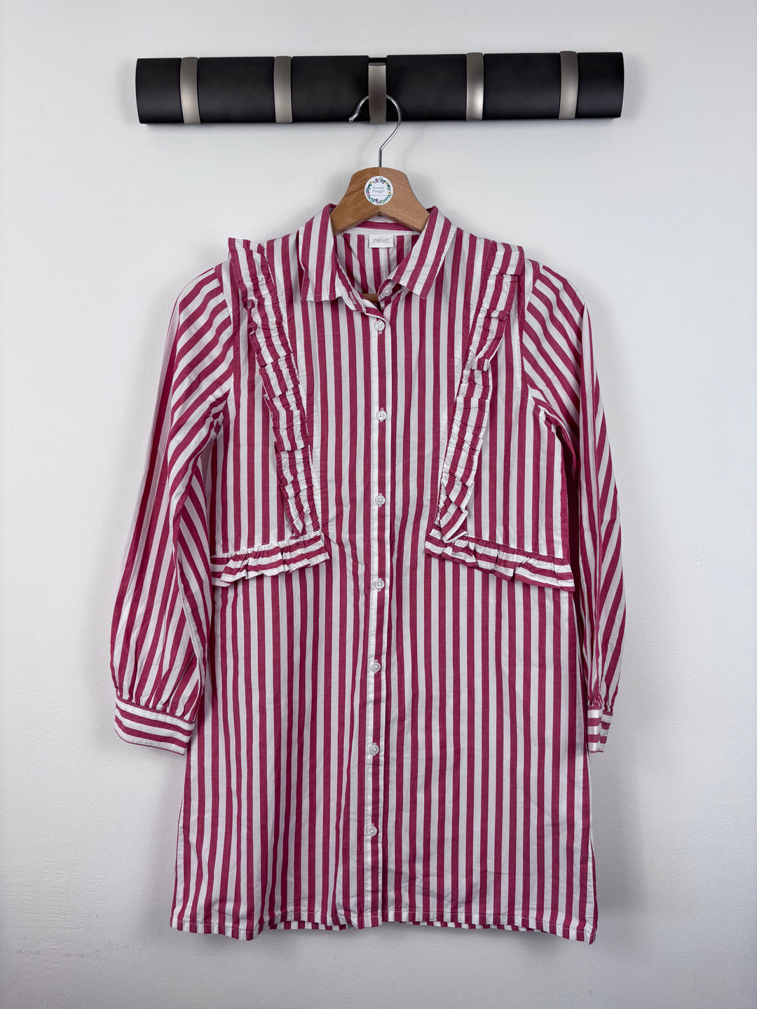 Next Striped Shirt Dress 11 Years-Dresses-Second Snuggle Preloved