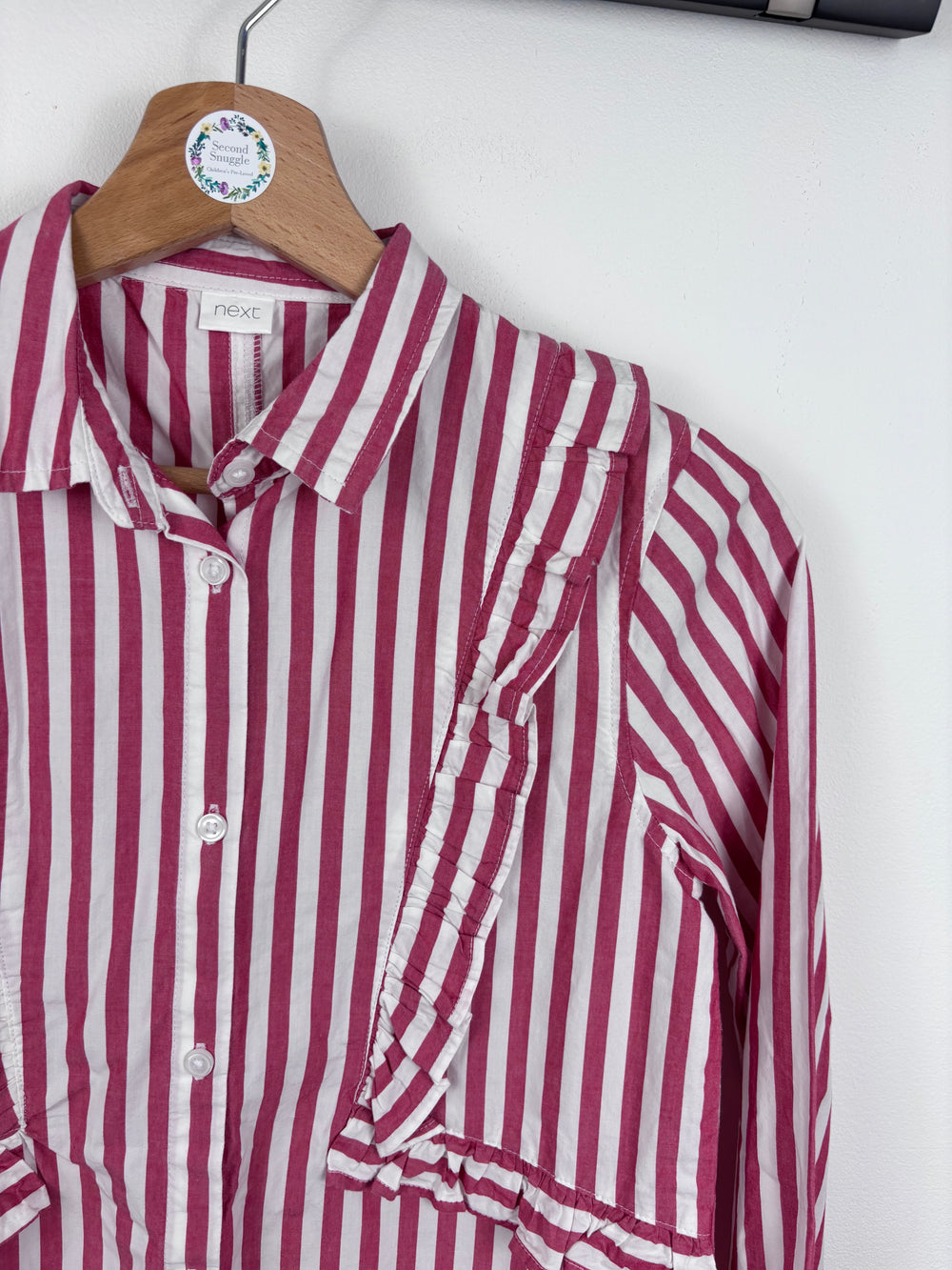 Next Striped Shirt Dress 11 Years-Dresses-Second Snuggle Preloved