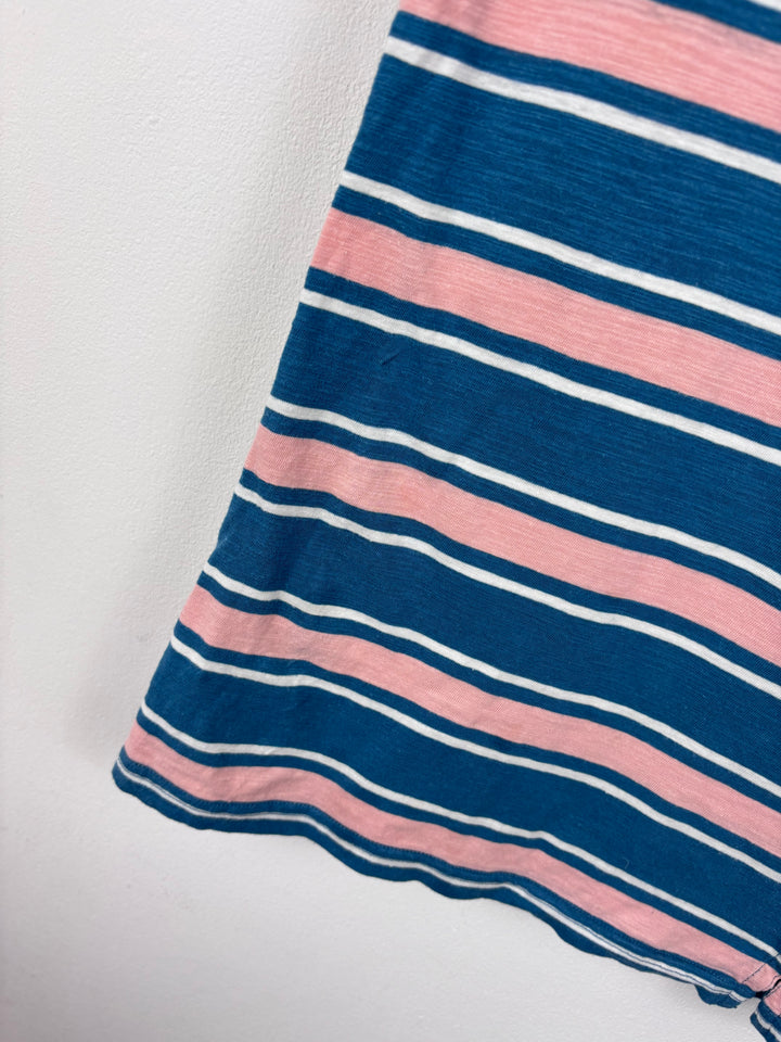 Fat Face Striped Polo Dress 8-9 Years-Dresses-Second Snuggle Preloved