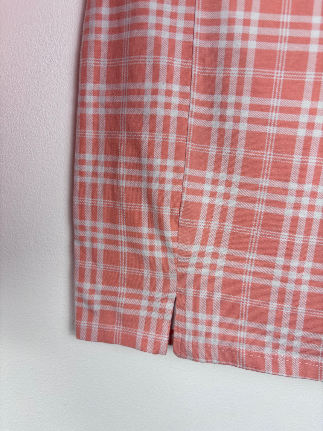 New Look Pink Check Co Ord Set 10-11 Years-Sets-Second Snuggle Preloved