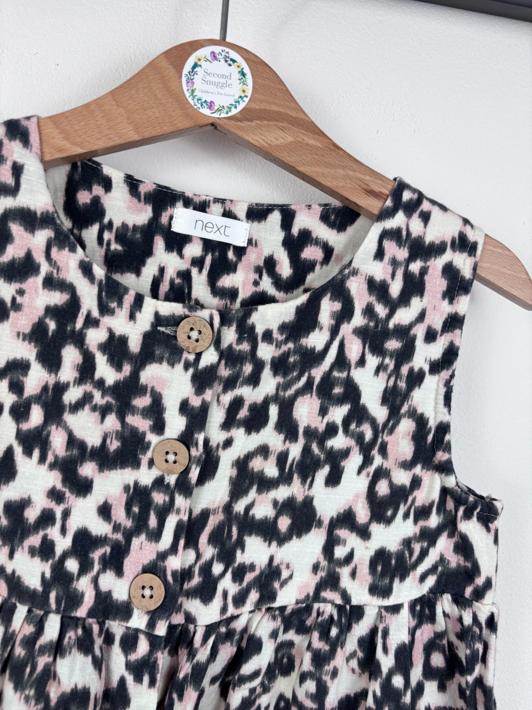 Next Animal Print Dress 4-5 Years-Dresses-Second Snuggle Preloved