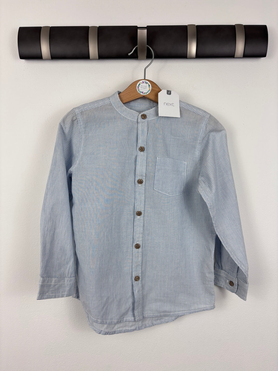 Next Long Sleeve Grandad Shirt 4-5 Years-Shirts-Second Snuggle Preloved
