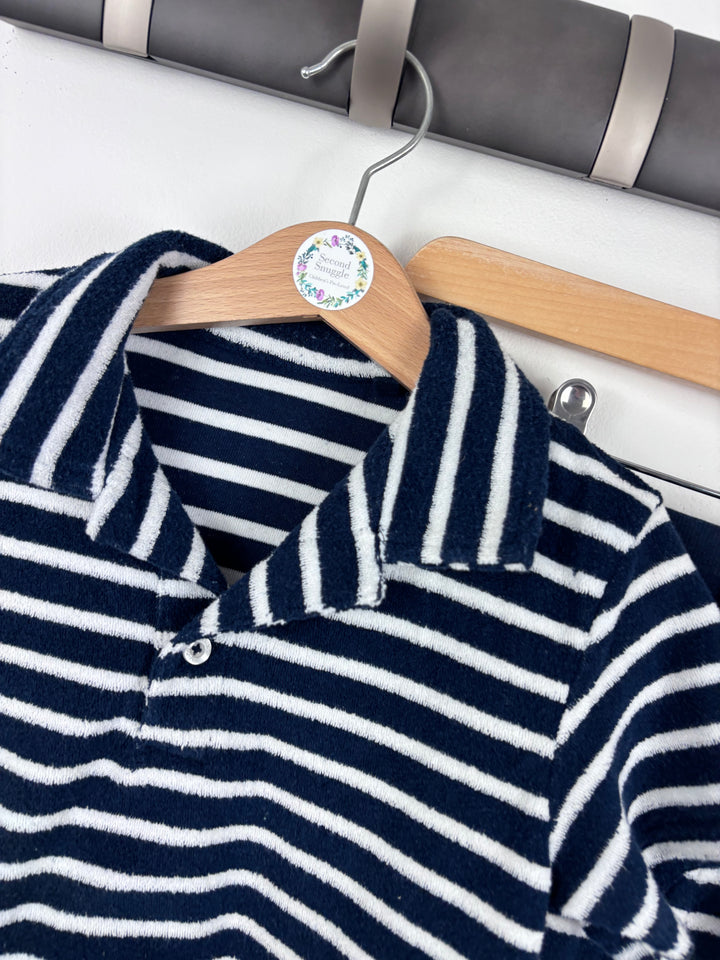 Next Striped Towelling Set 4–5 Years-Sets-Second Snuggle Preloved