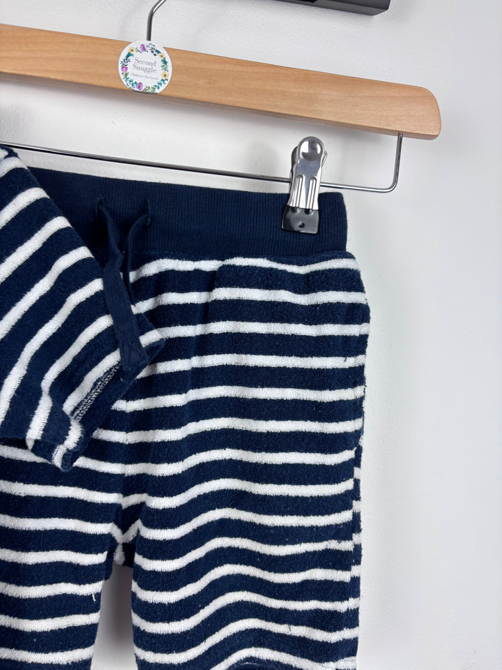 Next Striped Towelling Set 4–5 Years-Sets-Second Snuggle Preloved