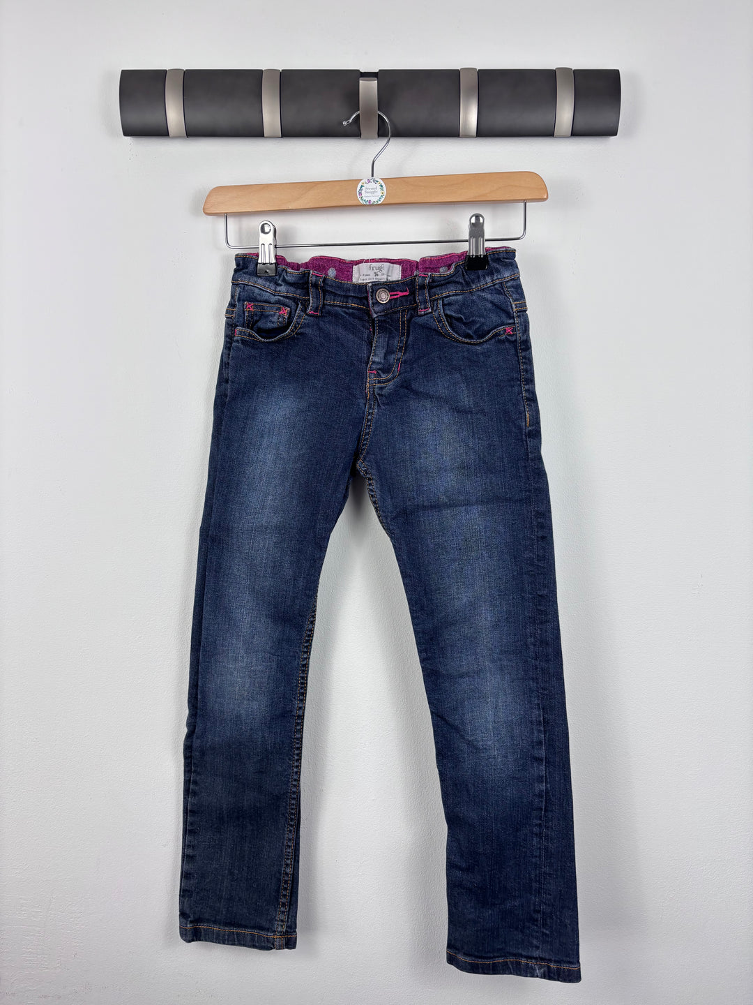 Frugi Straight Leg Jeans 8–9 Years-Trousers-Second Snuggle Preloved