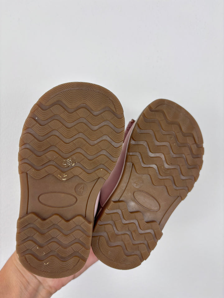Pink Bow Mary Jane Shoes UK 4-Shoes-Second Snuggle Preloved