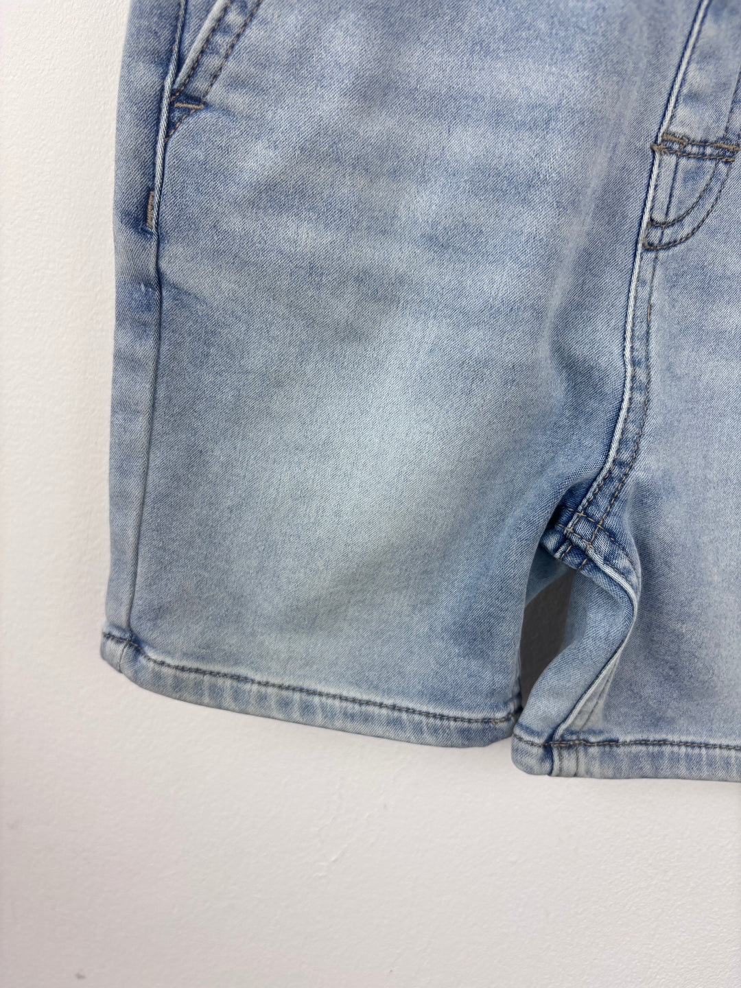 Next Short Denim Dungarees 2-3 Years-Dungarees-Second Snuggle Preloved
