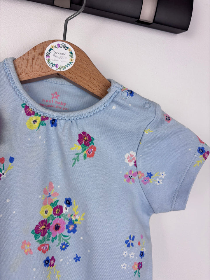 Next Rompers Pink & Blue 3-6 Months-Rompers-Second Snuggle Preloved