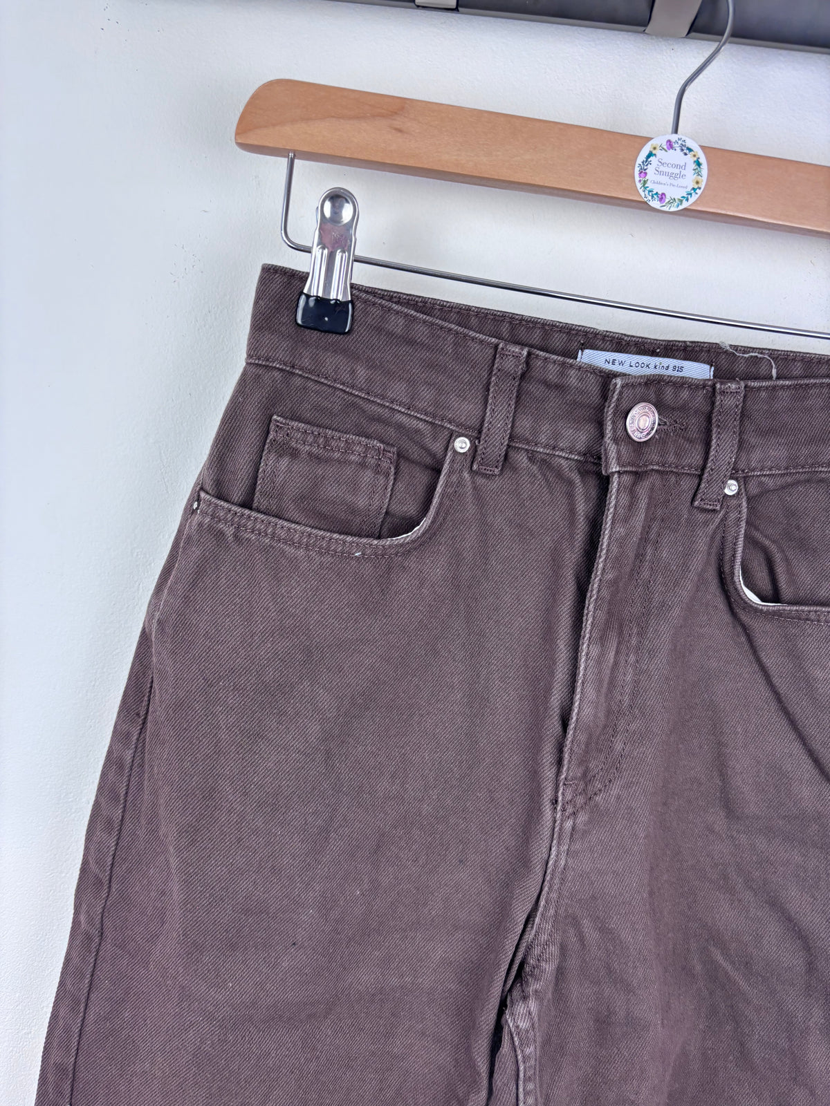 New Look Brown Jeans 11 Years-Trousers-Second Snuggle Preloved