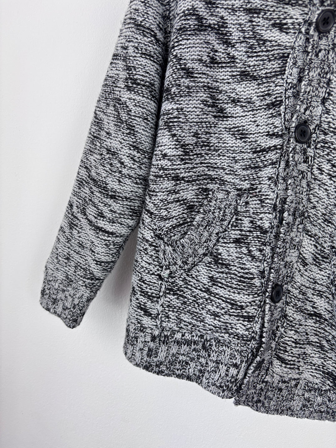 POTM Bear Knit Hoodie 3-4 Years-Jackets-Second Snuggle Preloved
