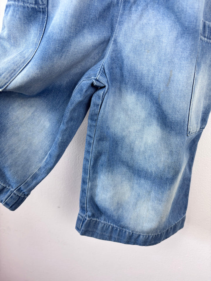 Next Denim Playsuit 2-3 Years-Play Suits-Second Snuggle Preloved