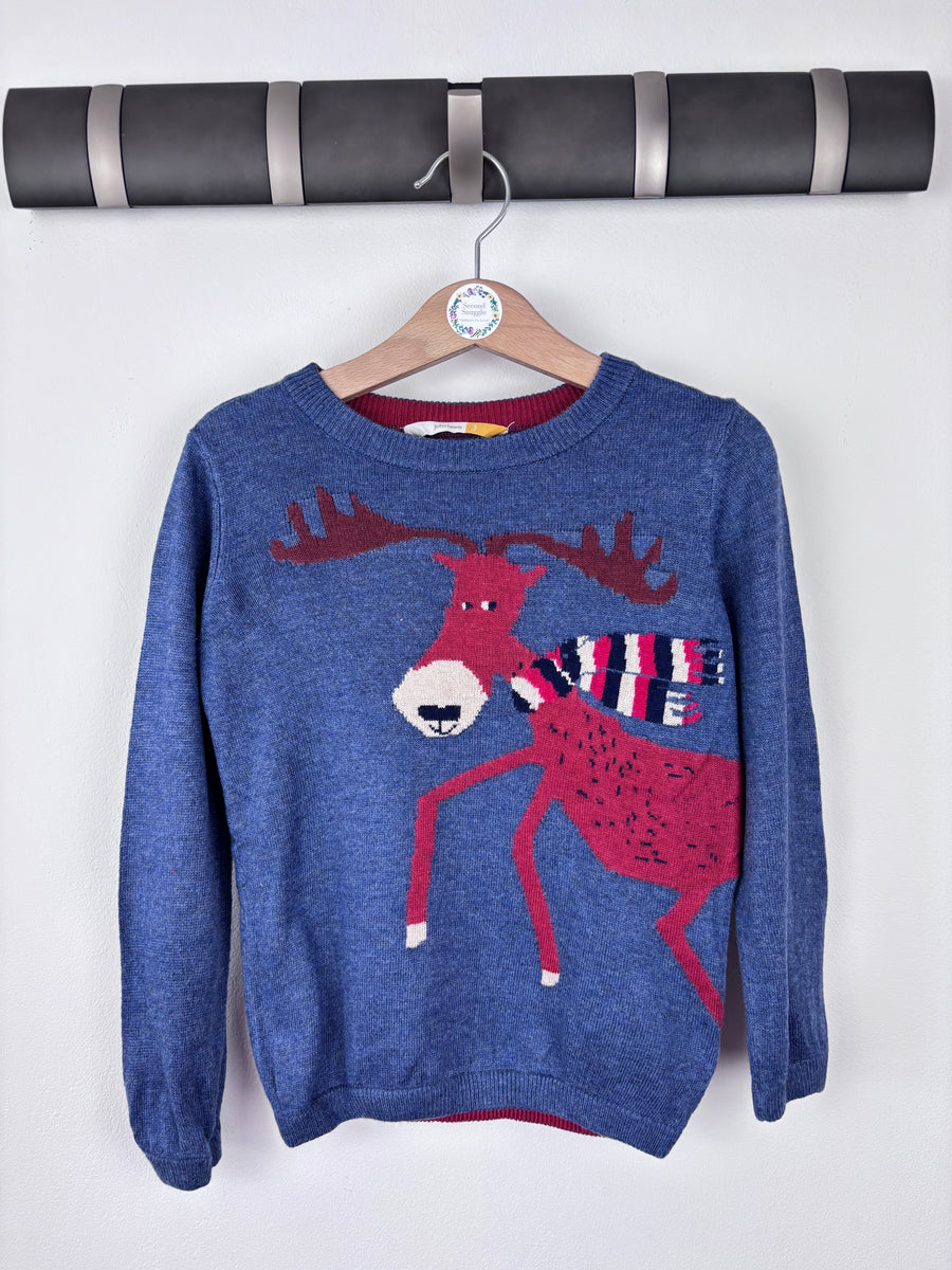 John Lewis Reindeer Jumper 3 Years-Jumpers-Second Snuggle Preloved