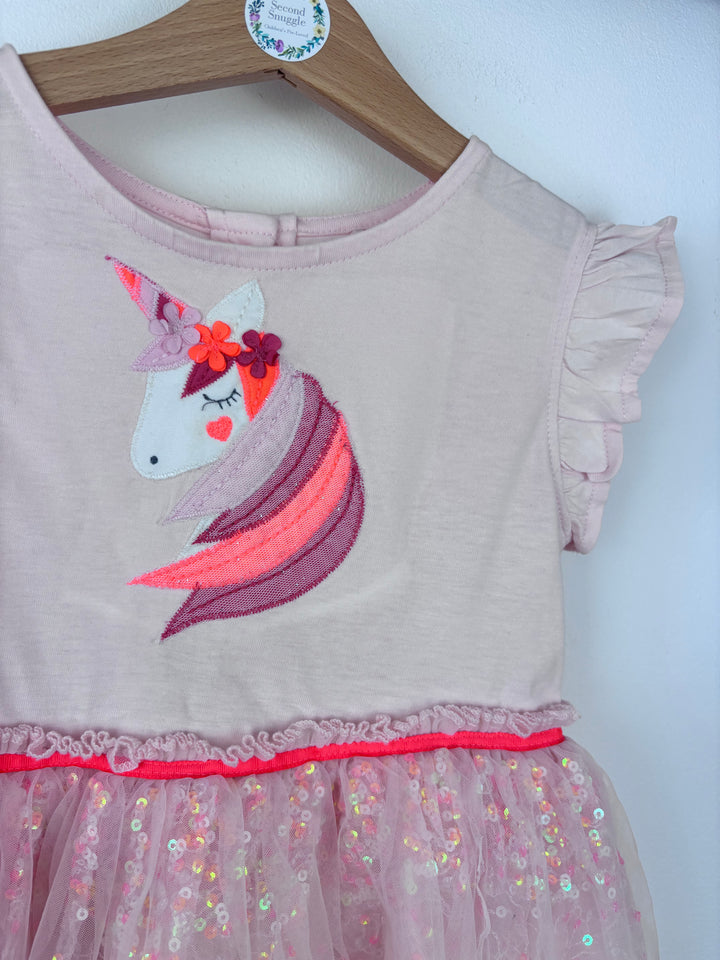 Next Unicorn Tulle Dress 2-3 Years-Dresses-Second Snuggle Preloved