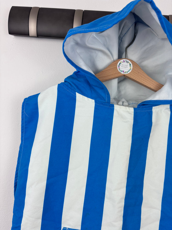 Dock & Bay Mini Striped Hooded Towel Poncho 0-4 Years-Swimming-Second Snuggle Preloved